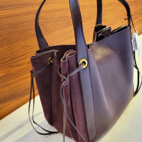 ❤️SOLD❤️ Coach Harmony Hobo Mixed Leather Suede - Picture 9 of 16